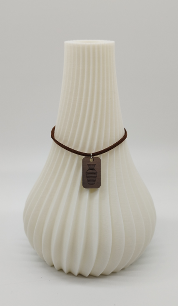 4 - Vase Flow weiss